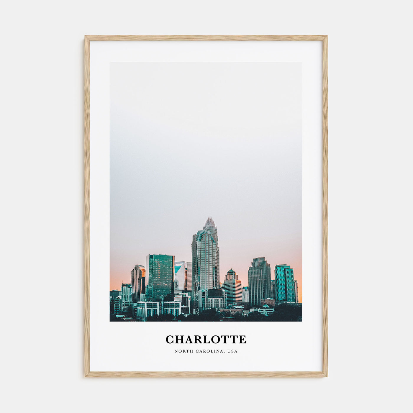 Charlotte Portrait Color No 1 Poster