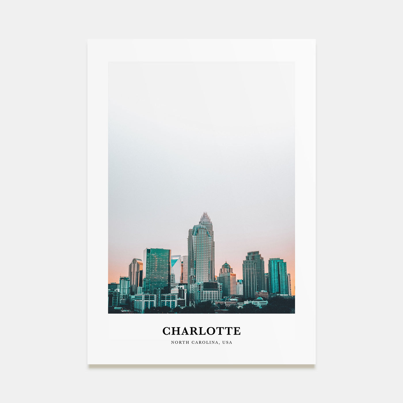 Charlotte Portrait Color No 1 Poster