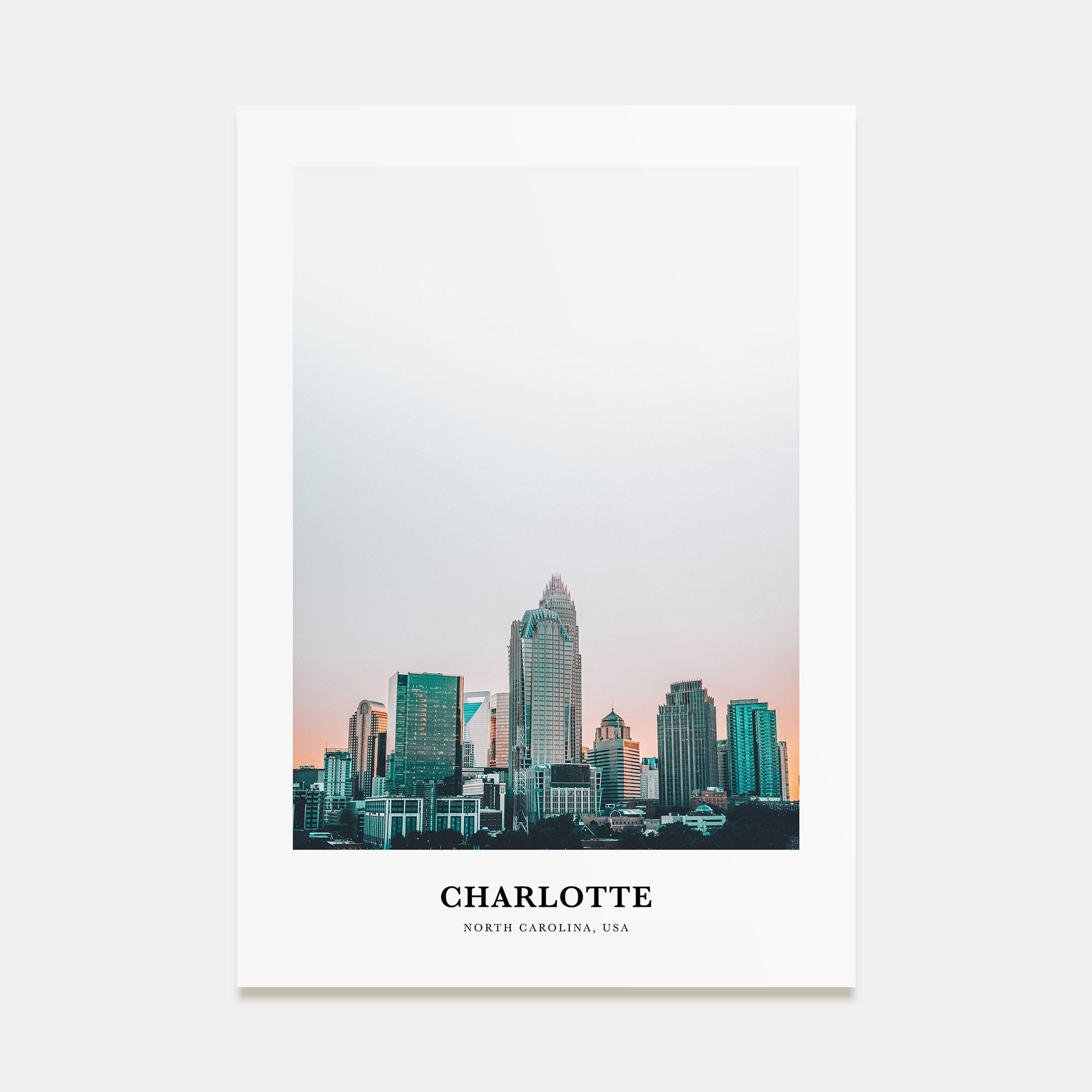 Charlotte Portrait Color No 1 Poster