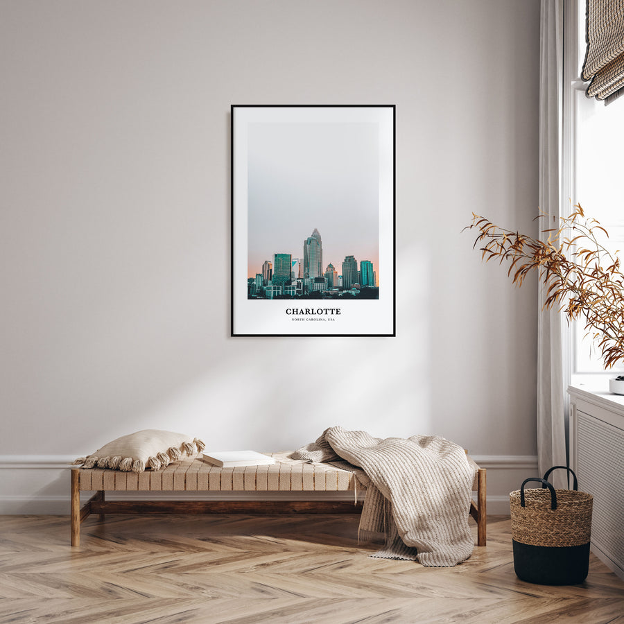 Charlotte Portrait Color No 1 Poster