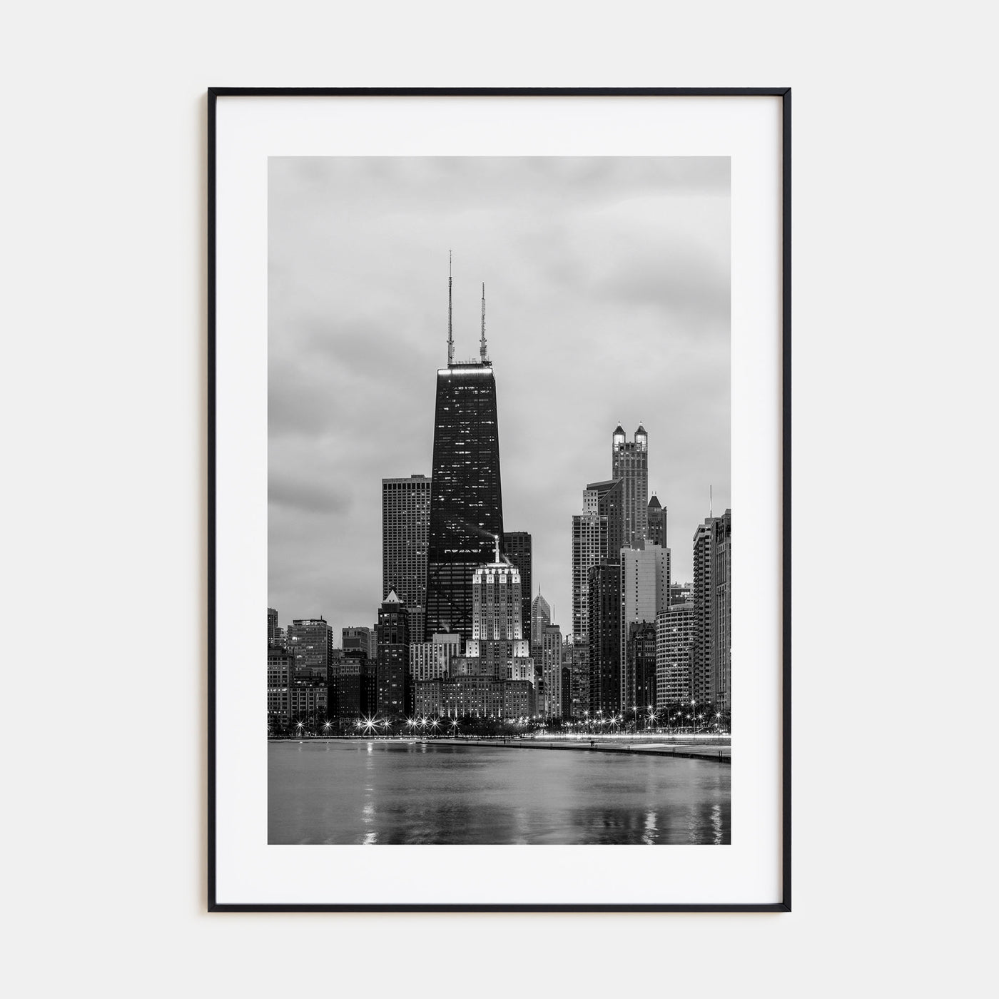 Chicago Photo B&W No 2 Poster
