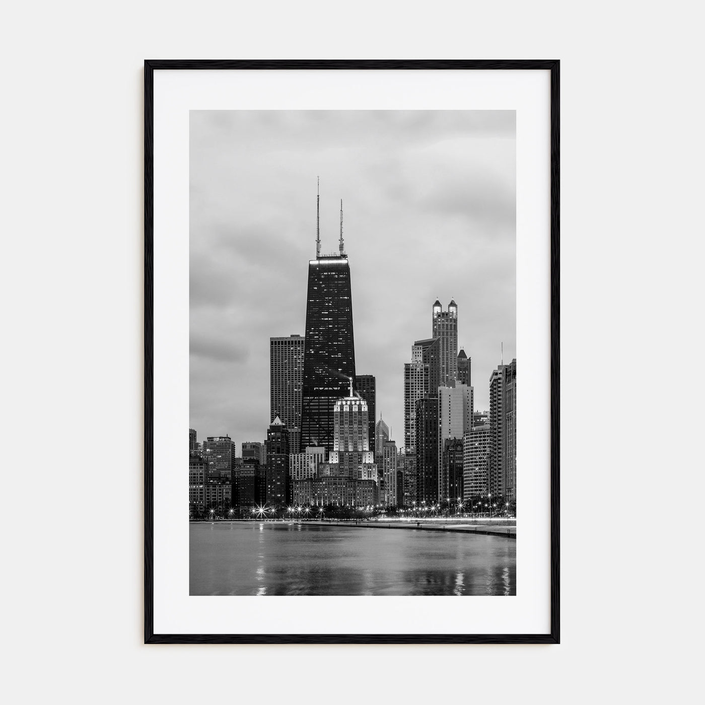 Chicago Photo B&W No 2 Poster