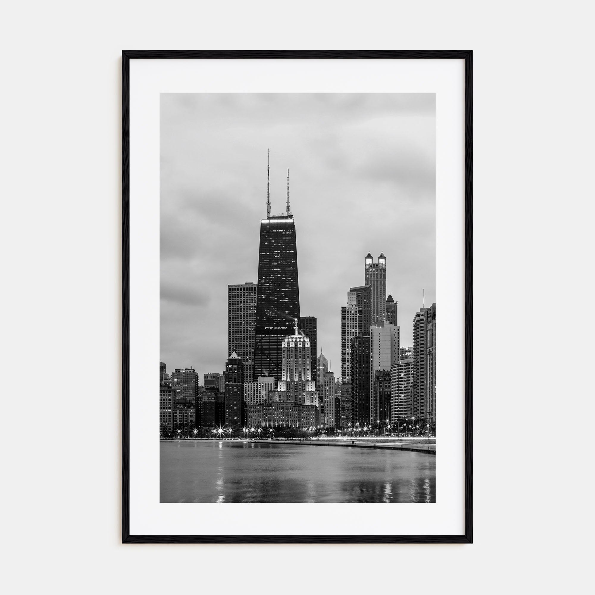 Chicago Photo B&W No 2 Poster
