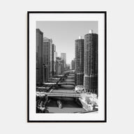 Chicago Photo B&W No 3 Poster