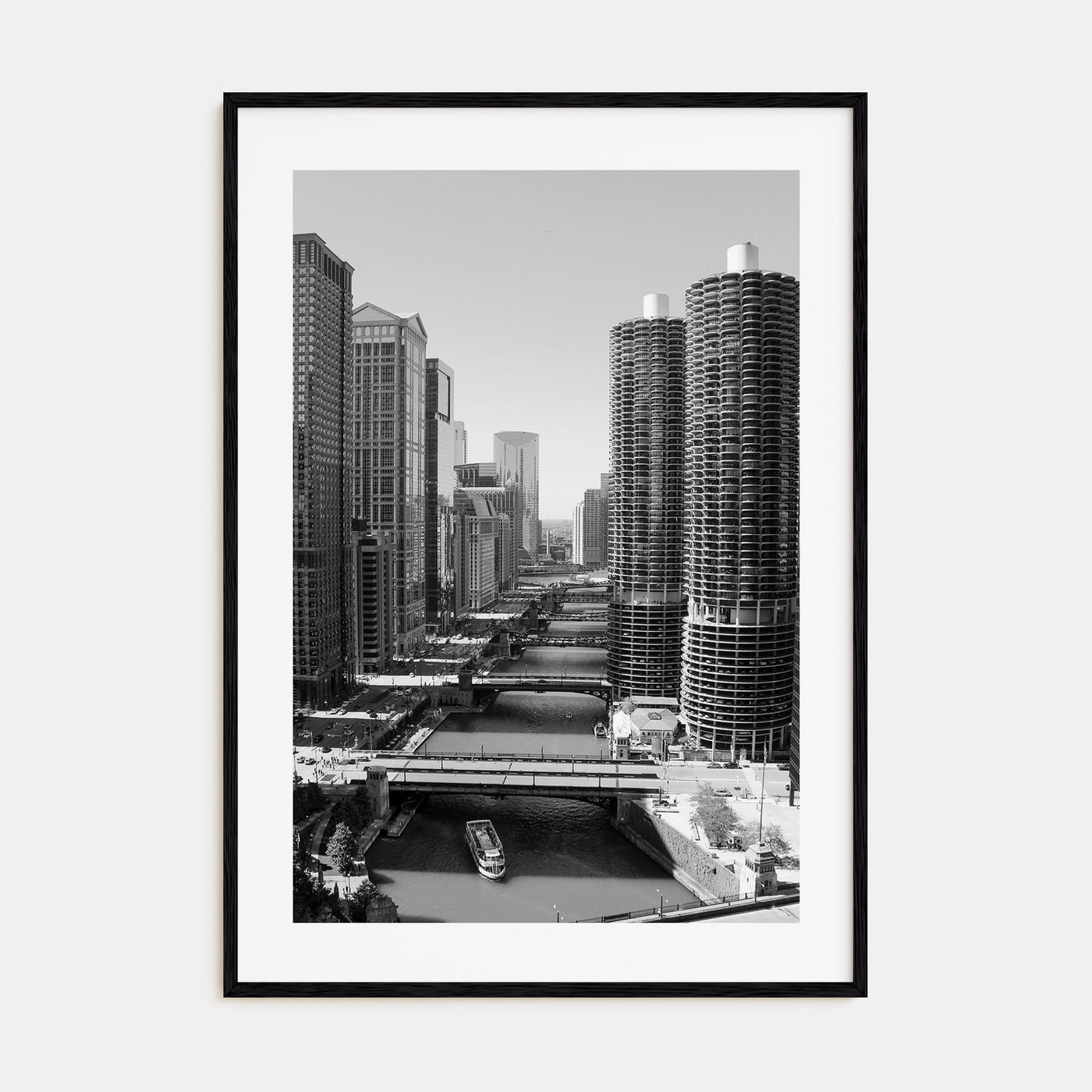 Chicago Photo B&W No 3 Poster
