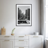 Chicago Photo B&W No 3 Poster