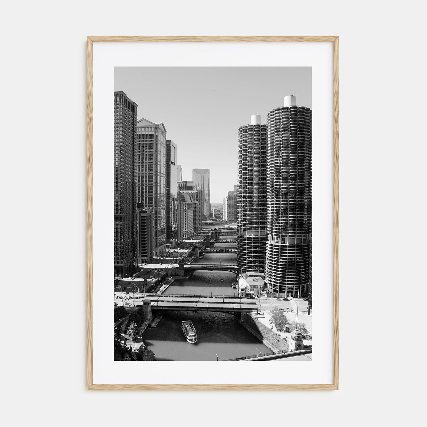 Chicago Photo B&W No 3 Poster