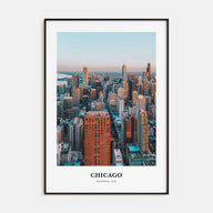Chicago Portrait Color No 2 Poster