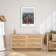 Chicago Portrait Color No 2 Poster