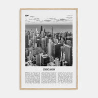 Chicago Travel B&W No 1 Poster