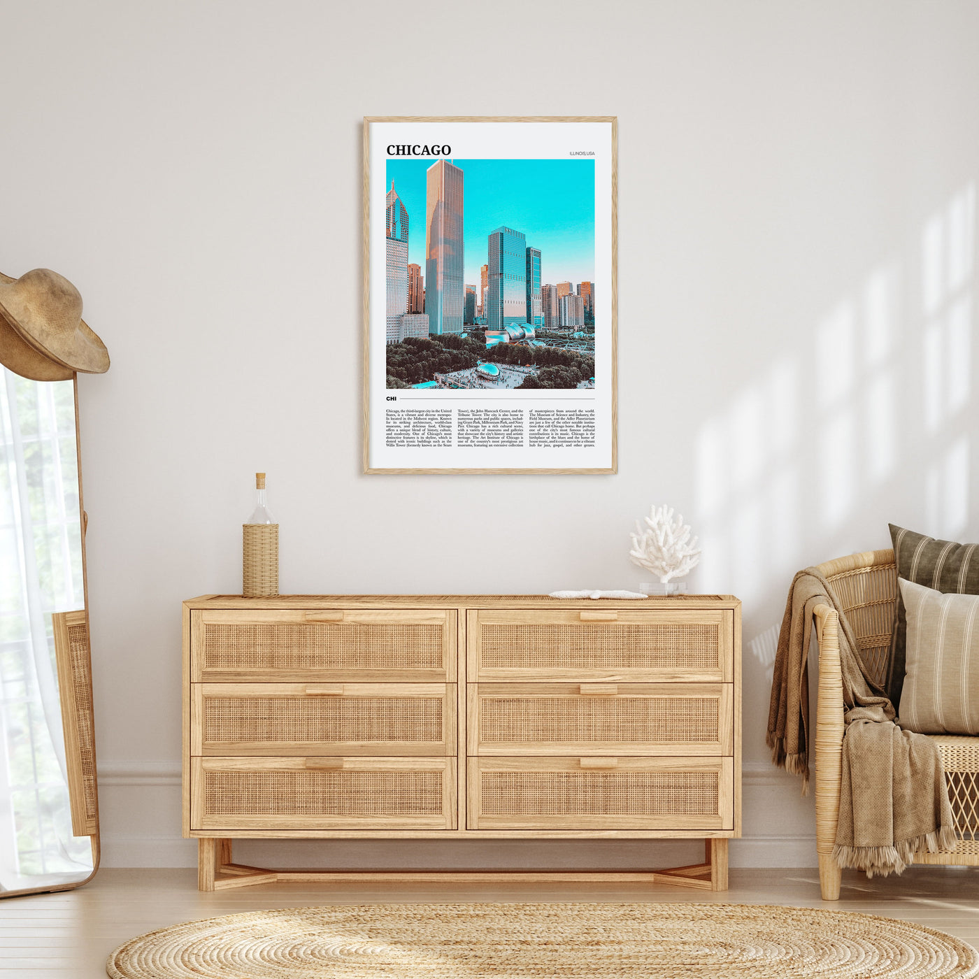 Chicago Travel Color No 1 Poster