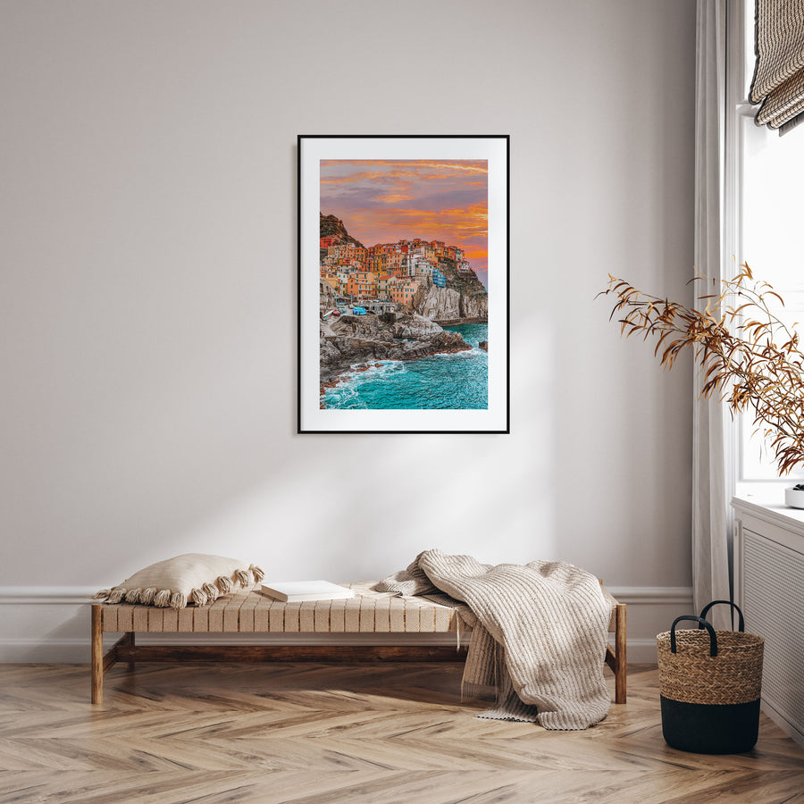 Cinque Terre Photo Color No 1 Poster