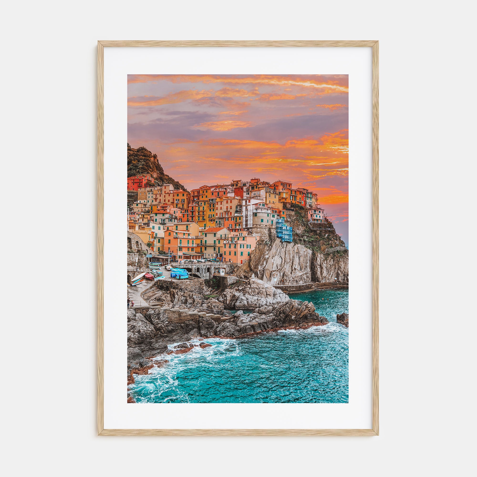 Cinque Terre Photo Color No 1 Poster