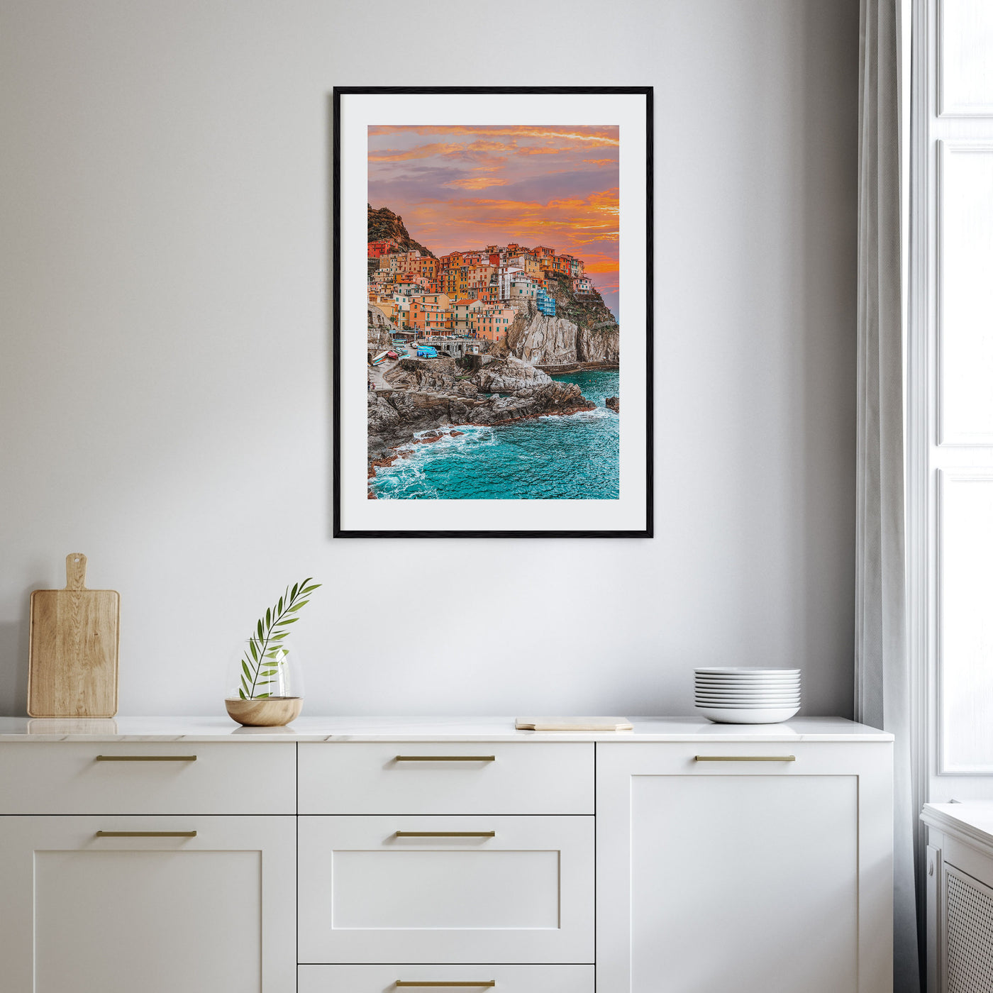 Cinque Terre Photo Color No 1 Poster
