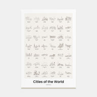 City Bucket List Poster