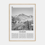 Colorado Travel B&W No 1 Poster
