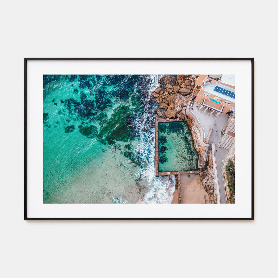 Coogee Beach Landscape Color Poster
