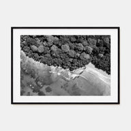 Costa Rica Landscape B&W Poster