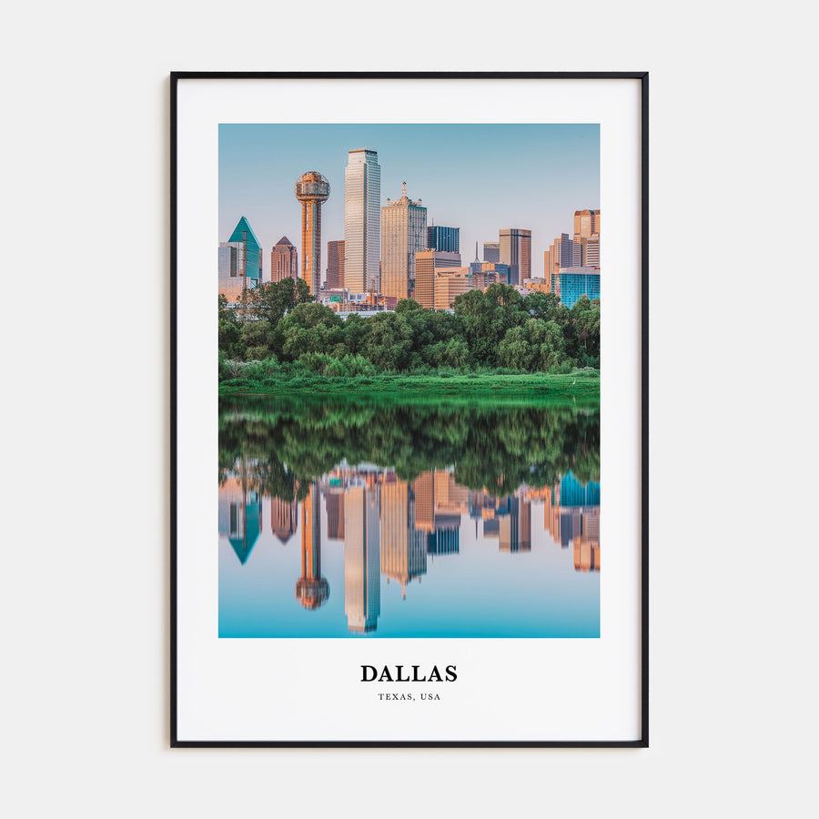Dallas Portrait Color No 2 Poster