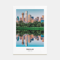 Dallas Portrait Color No 2 Poster