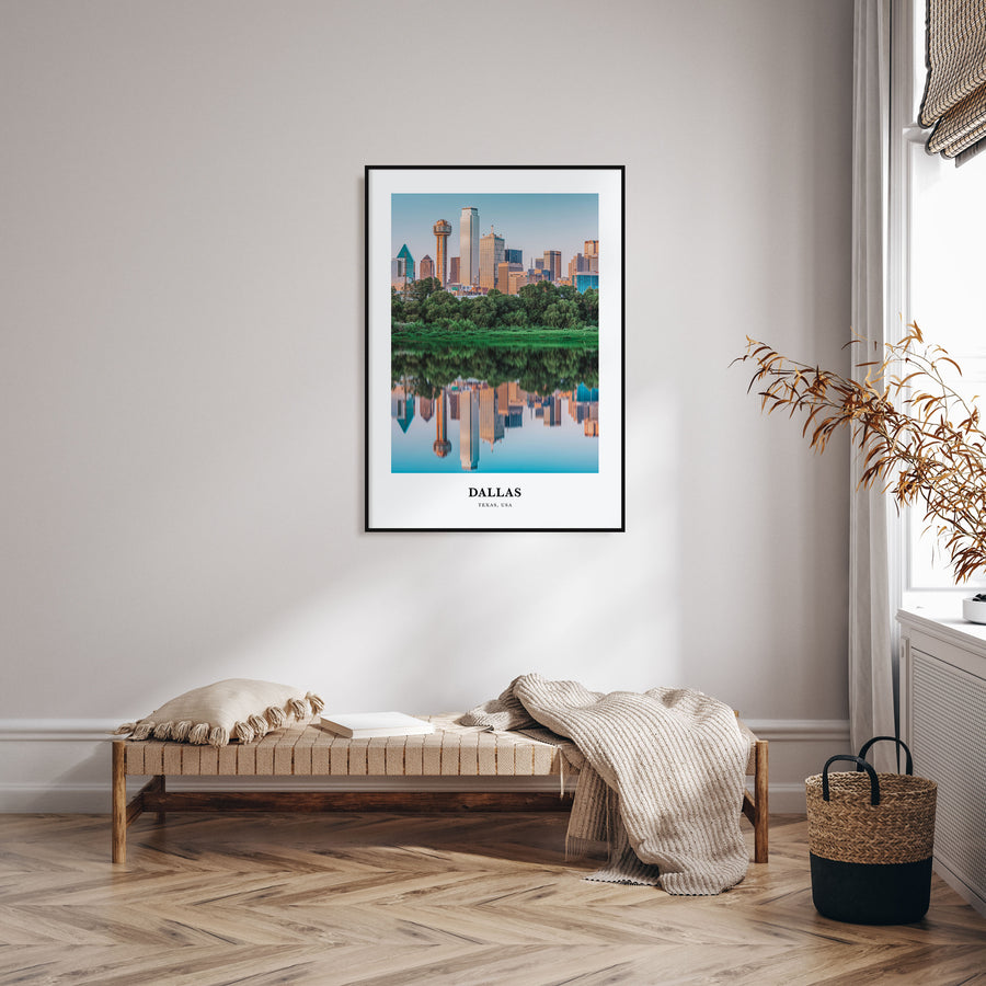 Dallas Portrait Color No 2 Poster