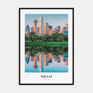 Dallas Portrait Color No 2 Poster
