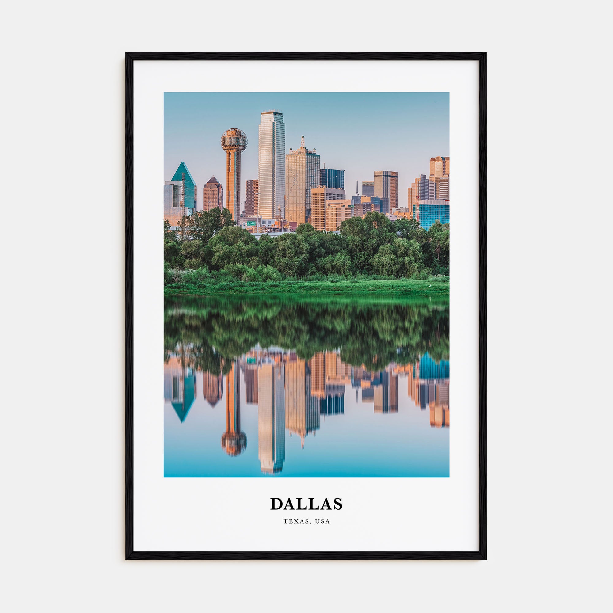 Dallas Portrait Color No 2 Poster