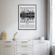 Dallas Travel B&W No 1 Poster