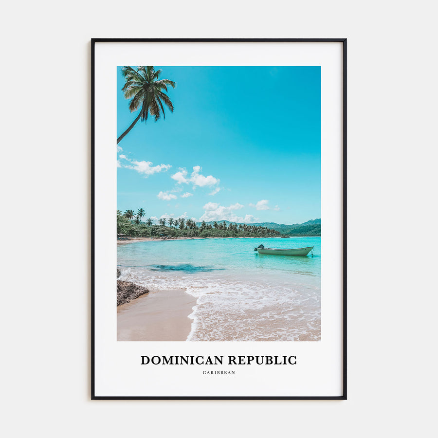 Dominican Republic Portrait Color Poster