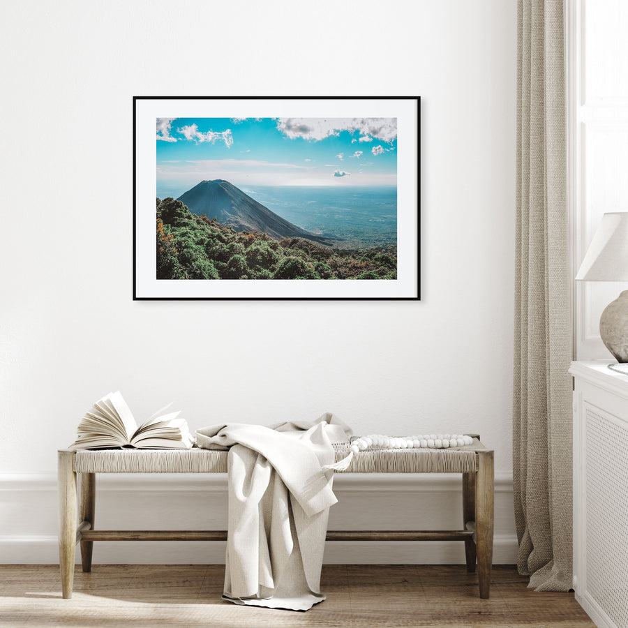 El Salvador Landscape Color Poster