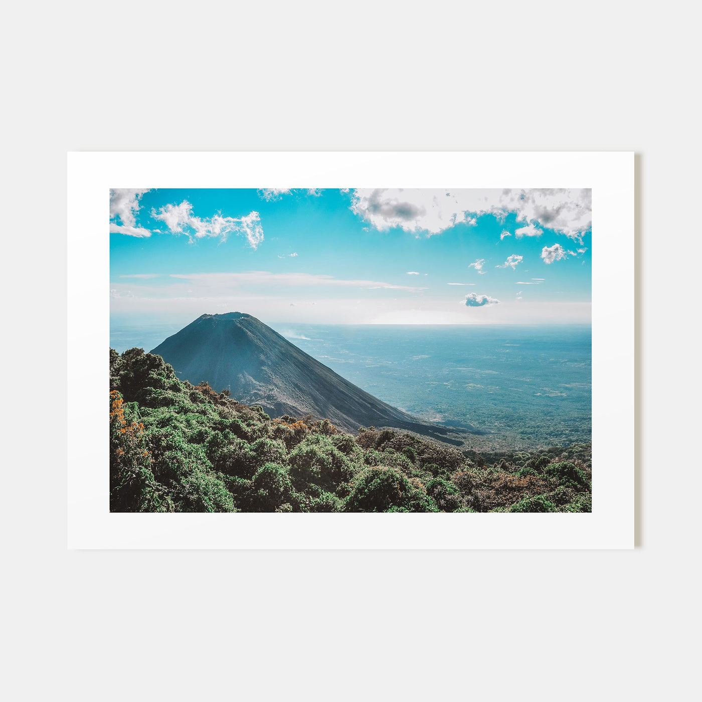 El Salvador Landscape Color Poster