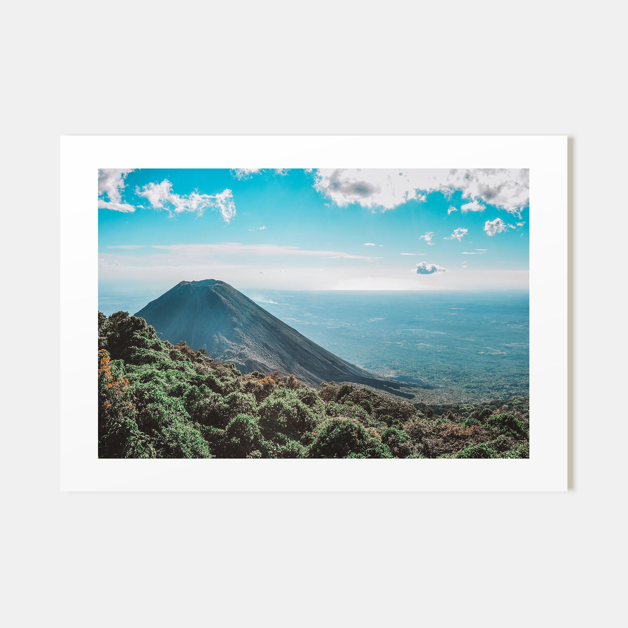 El Salvador Landscape Color Poster