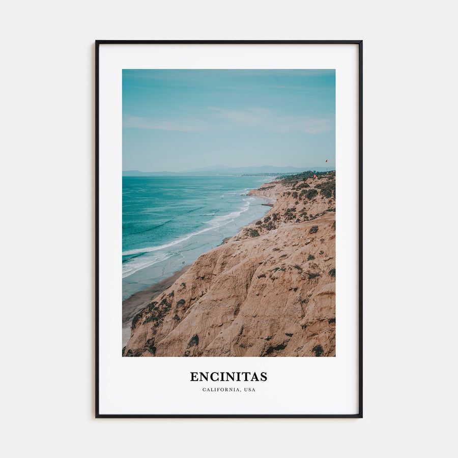 Encinitas Portrait Color Poster