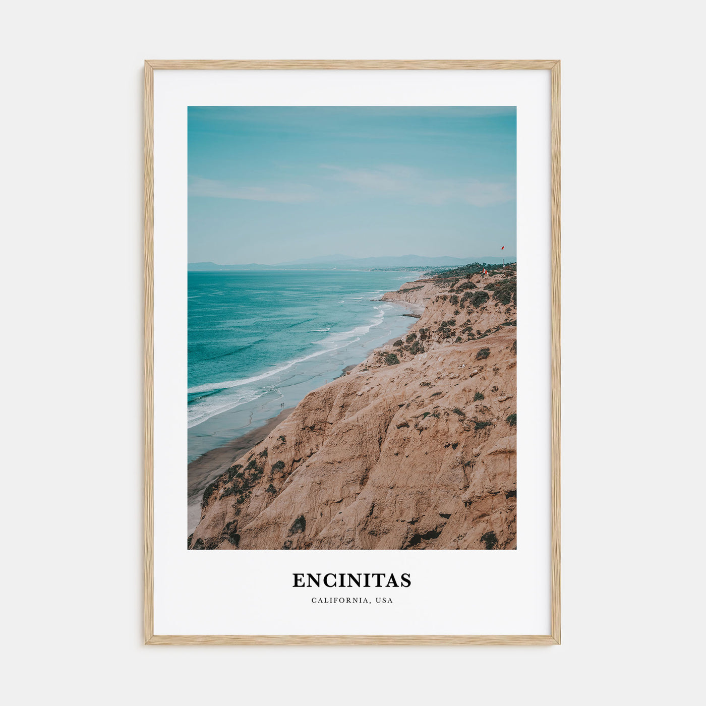 Encinitas Portrait Color Poster