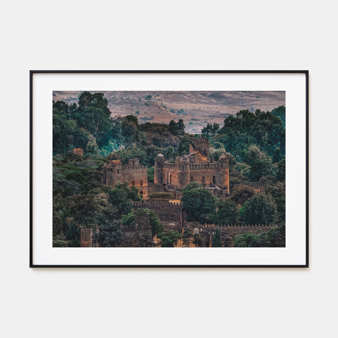 Ethiopia Landscape Color Poster