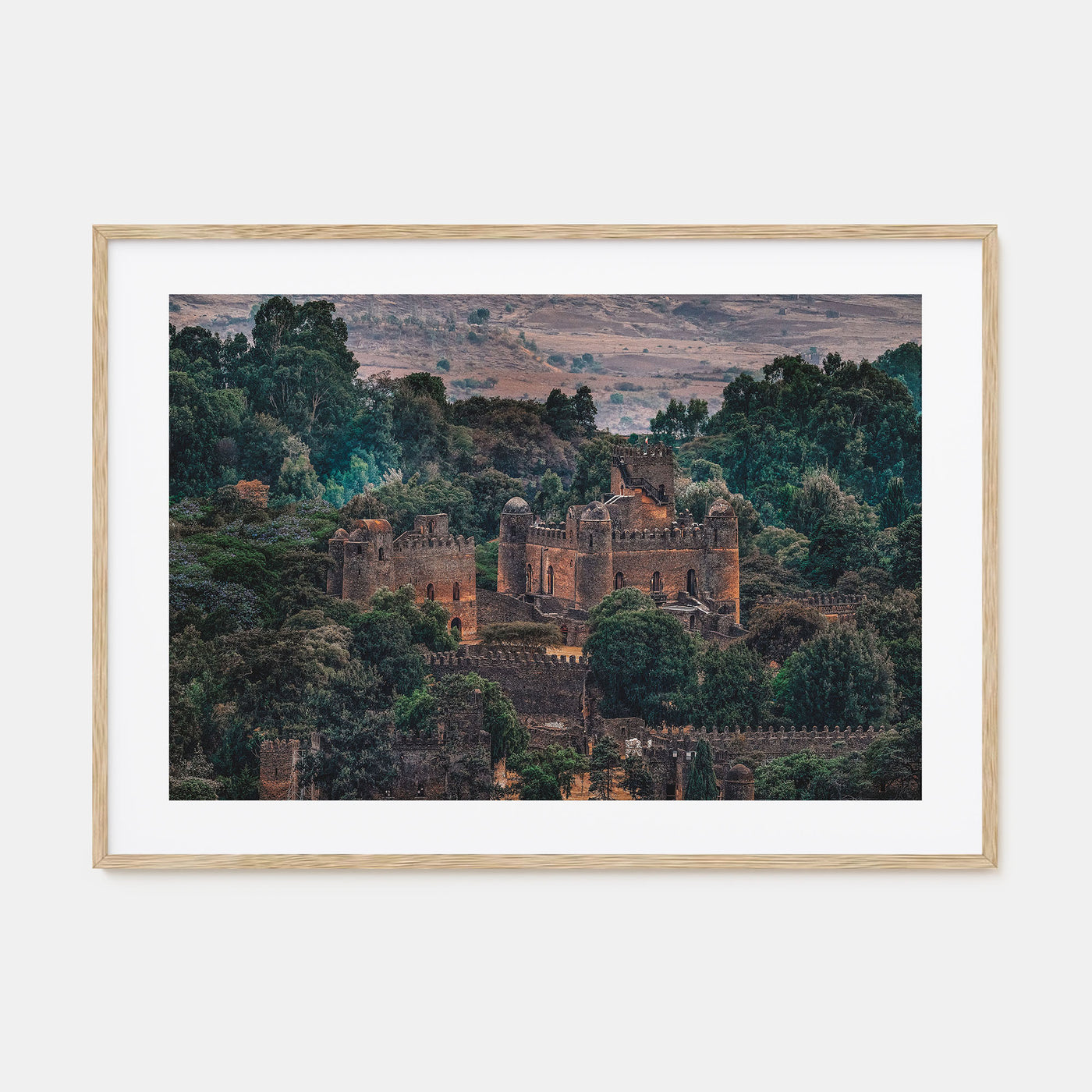 Ethiopia Landscape Color Poster