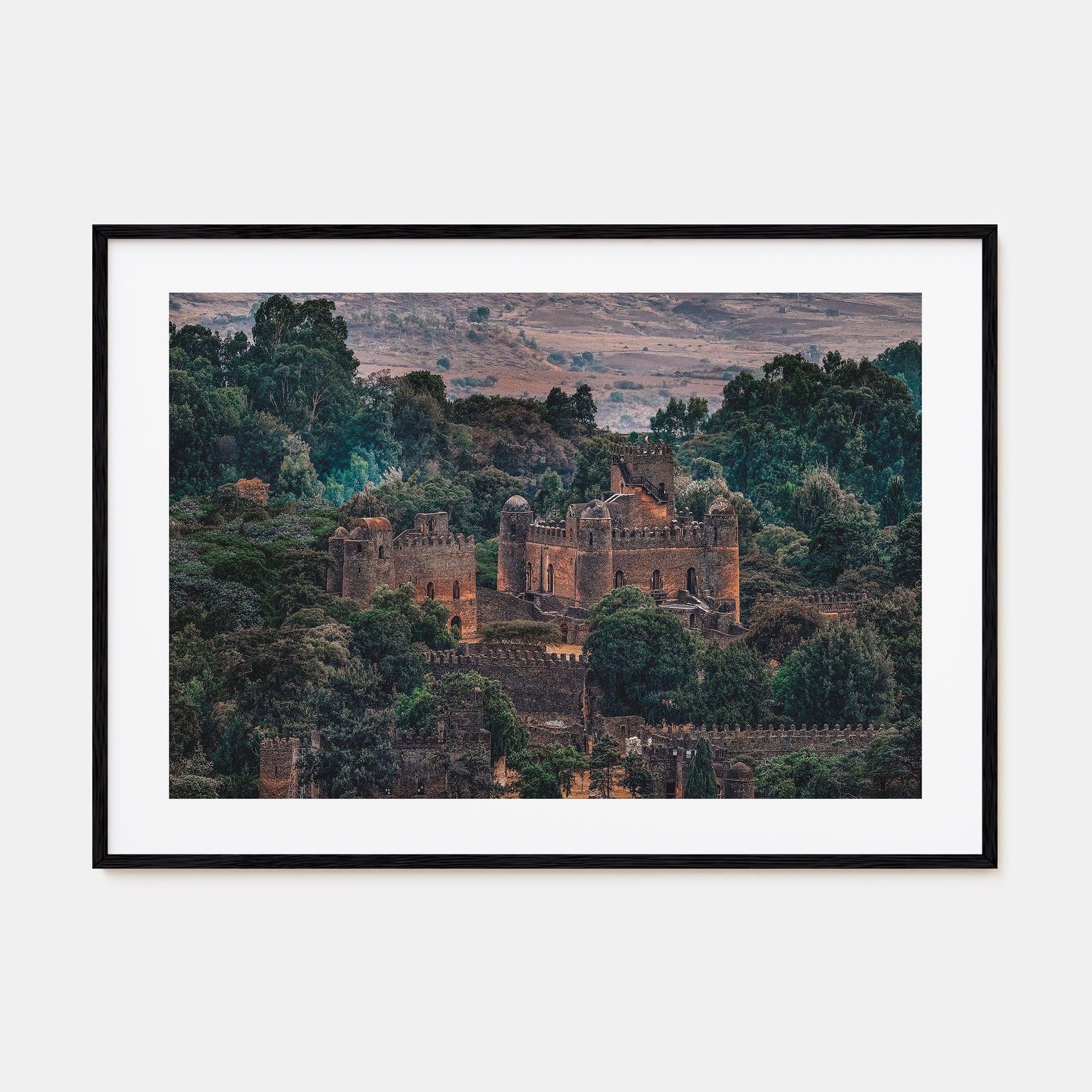 Ethiopia Landscape Color Poster