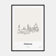 Florence Drawn Poster