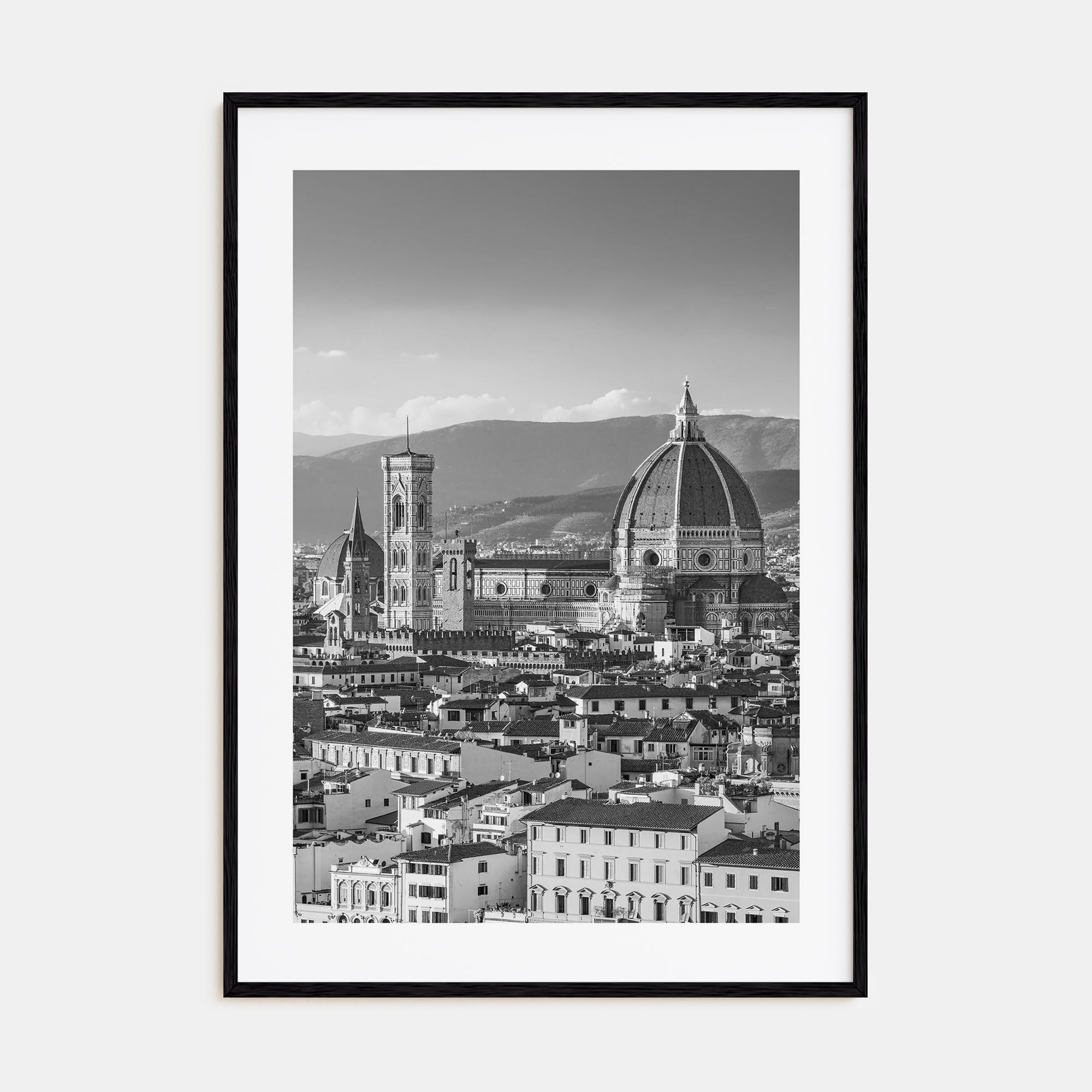 Florence Photo B&W No 1 Poster