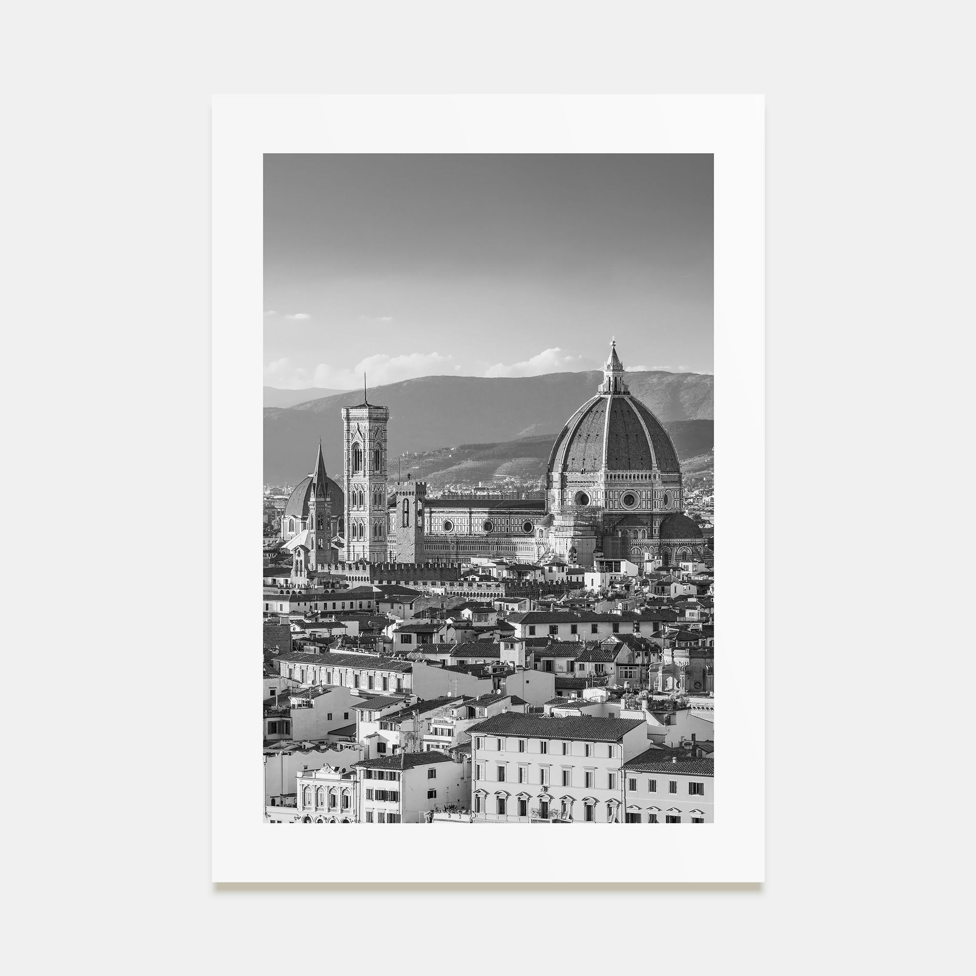 Florence Photo B&W No 1 Poster