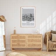 Florence Travel B&W No 1 Poster