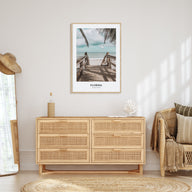 Florida Portrait Color Poster