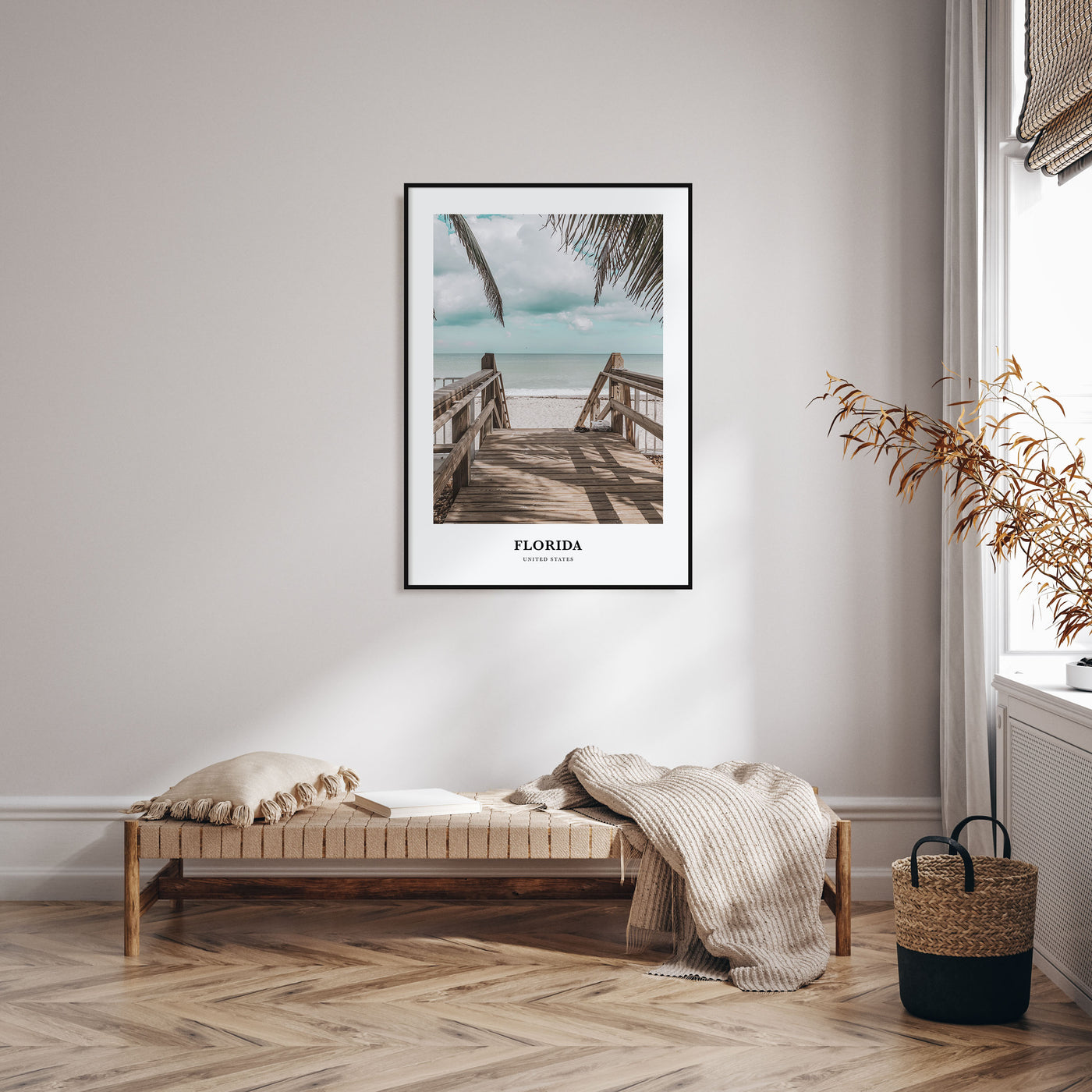 Florida Portrait Color Poster