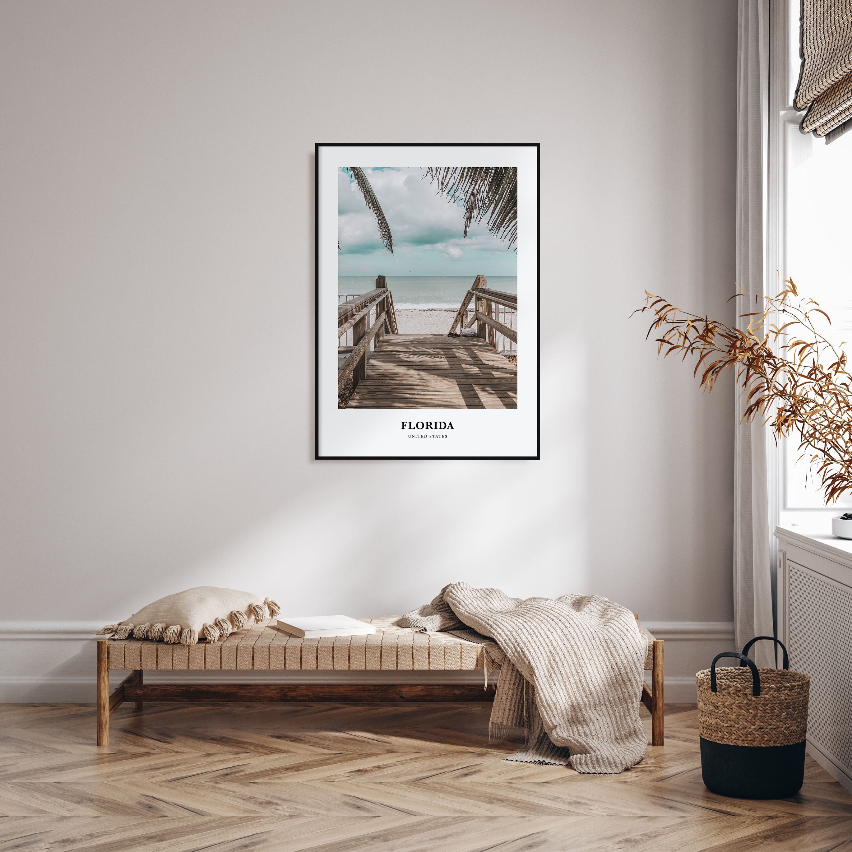 Florida Portrait Color Poster