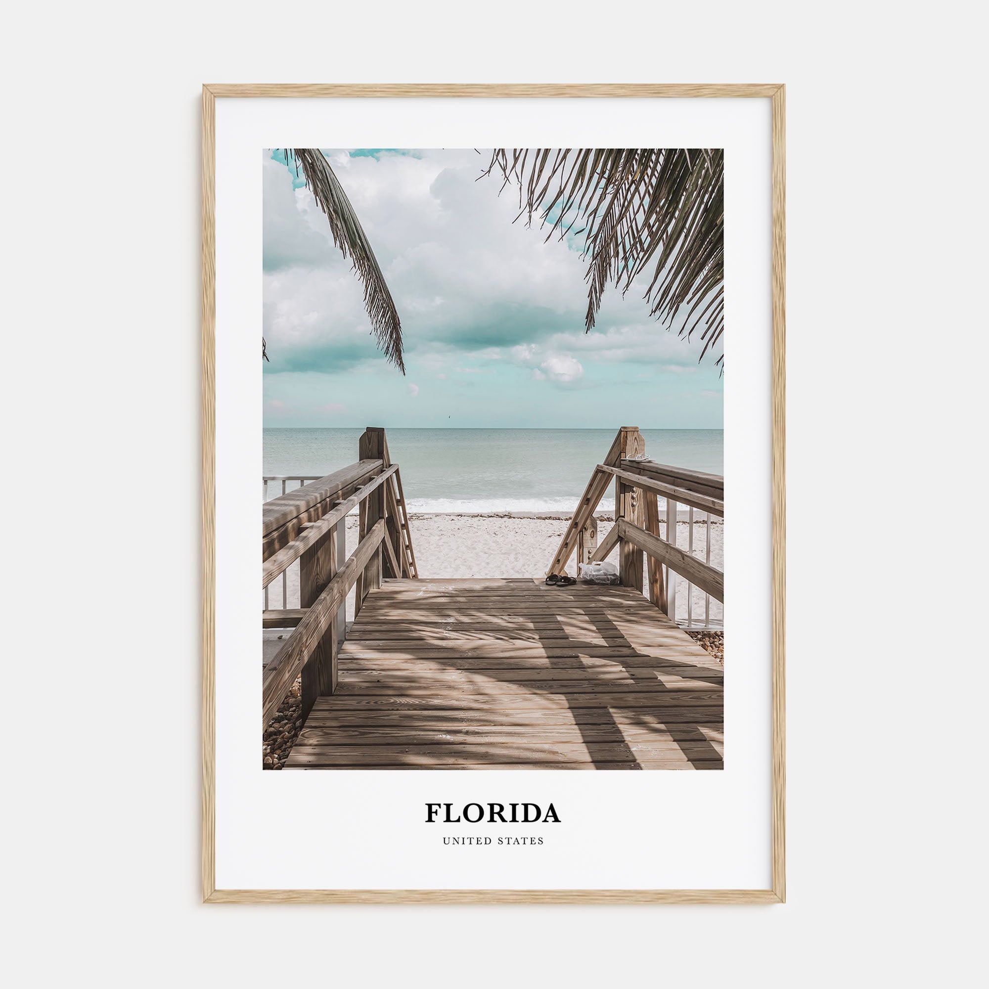 Florida Portrait Color Poster