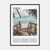 Florida Travel Color Poster