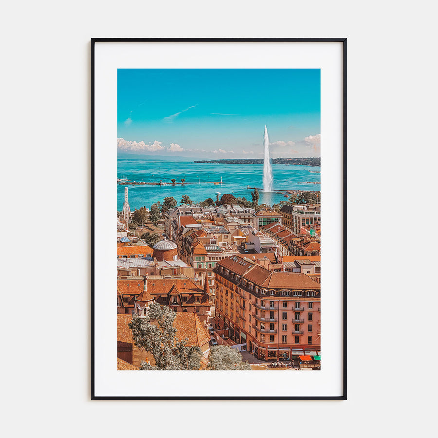 Geneva Photo Color Poster