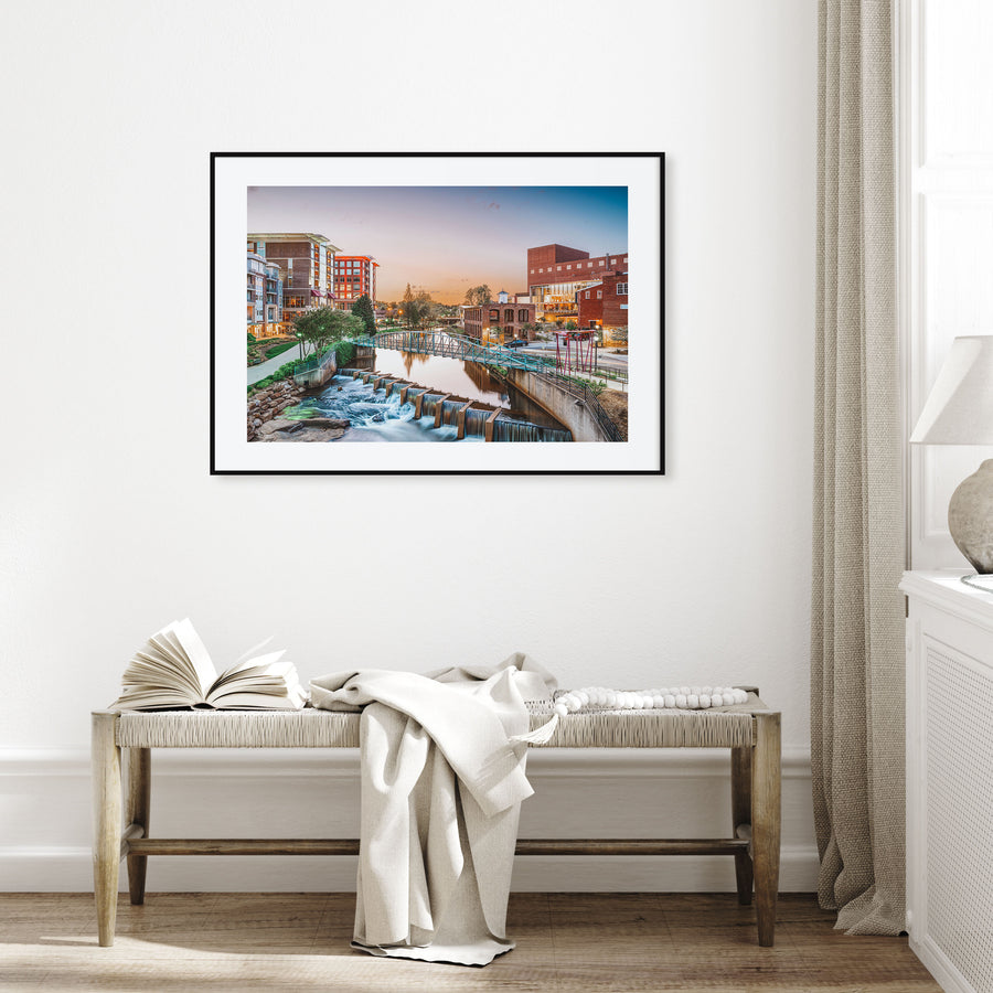 Greenville Landscape Color Poster