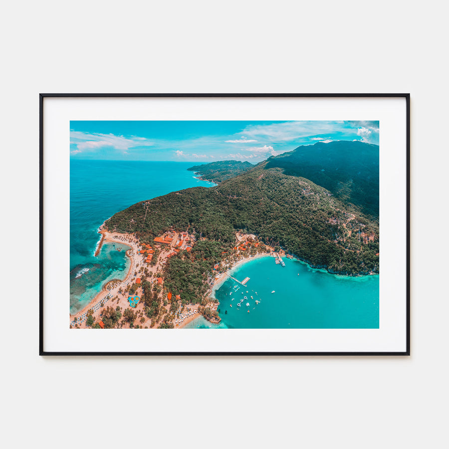 Haiti Landscape Color Poster