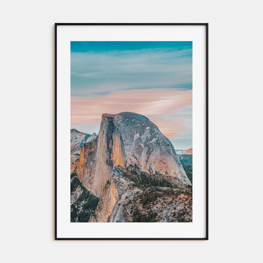 Half Dome Photo Color Poster